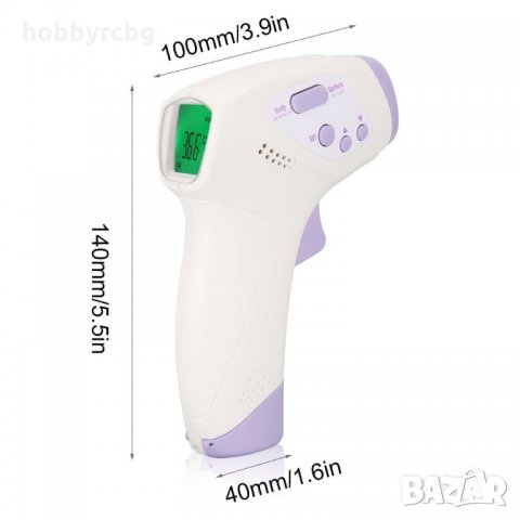 Безконтактен телесен термометър за деца и възрастни, снимка 15 - Медицинска апаратура - 33260213