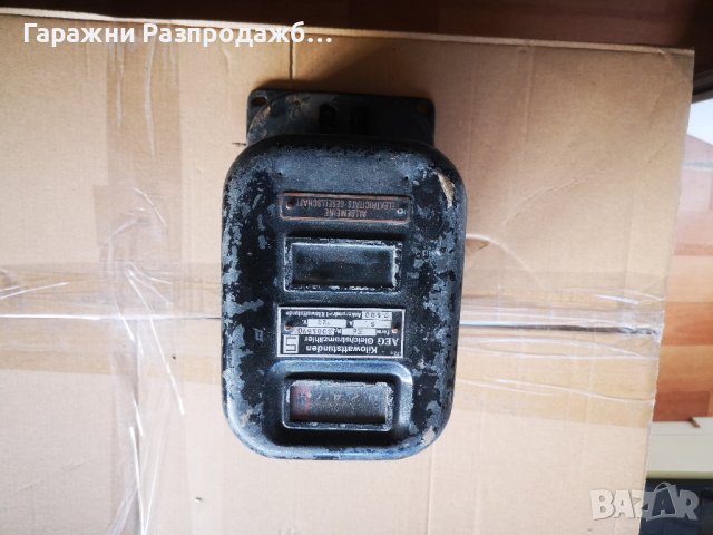 Много стар немски електромер, снимка 5 - Антикварни и старинни предмети - 43905685