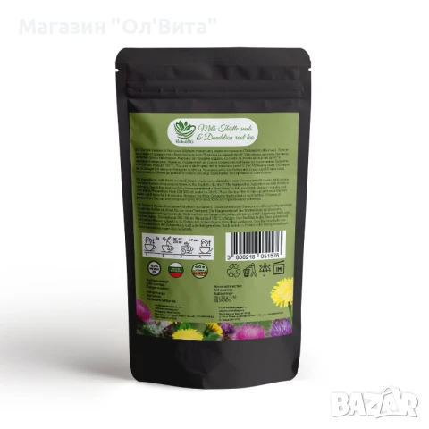 Чай Семена от Бял Трън и Корен от Глухарче за Черен Дроб и Детокс 30 филтърчета, снимка 2 - Други - 50606379