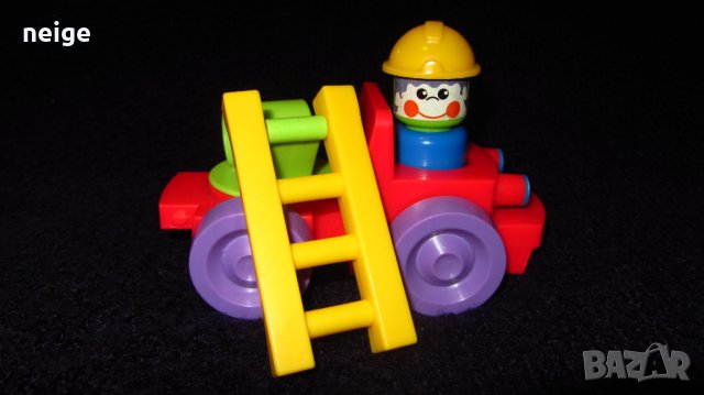 Mega bloks 15 части и човече, камион пожарна Fun time, снимка 4 - Коли, камиони, мотори, писти - 43804278