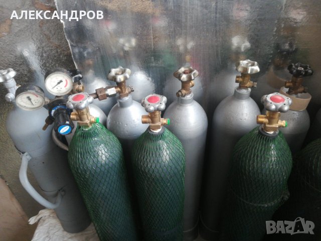 Бутилка за технически газове, со2, ЦО2, Аr, Аргон, О2, Кислород. , снимка 10 - Индустриална техника - 37949492