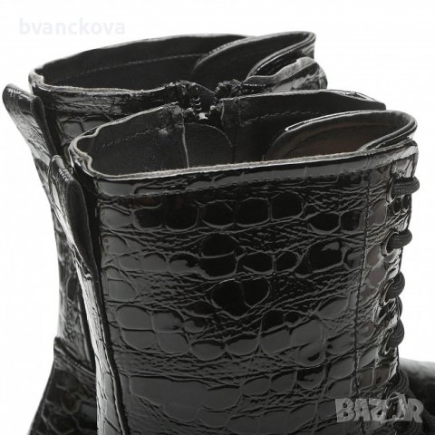 Нови лачени боти Jenny Fairy, снимка 4 - Дамски боти - 39194692