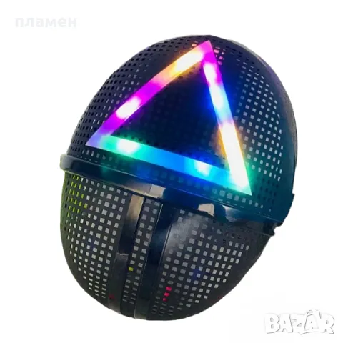 Светещи маски Squid Game, снимка 2 - Други - 49472626