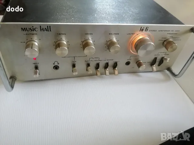 music hall 2002 hi fi усилвател , снимка 2 - Ресийвъри, усилватели, смесителни пултове - 47487171