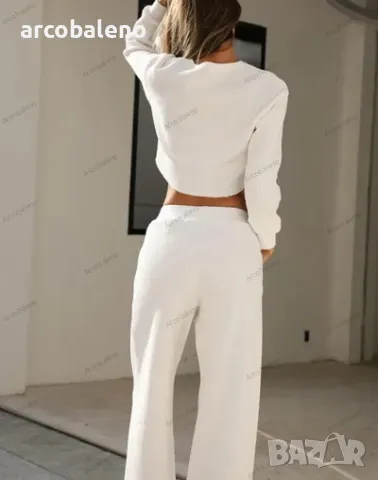 Дамски ежедневен комплект от две части, 2цвята , снимка 3 - Комплекти - 48646244