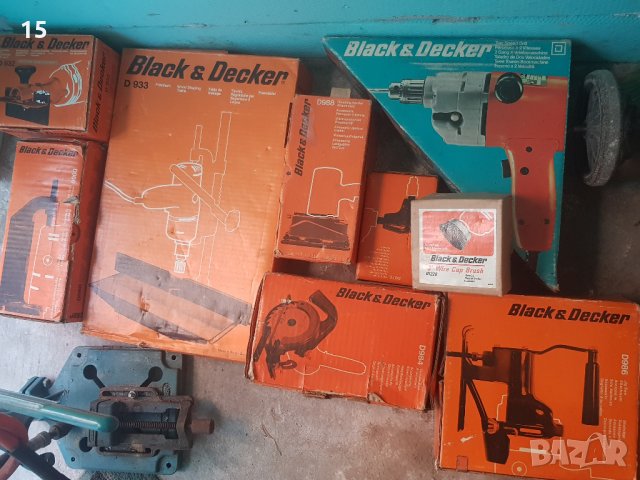 Комплект Black & Decker + Meister Craft 450W 13мм. MSB450, снимка 2 - Бормашини - 33413132