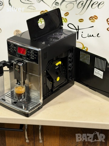 Кафемашина кафе автомат Saeco PicoBarista с гаранция, снимка 2 - Кафемашини - 53050369