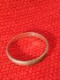Стара сребърна фина халка пръстен висока проба сребро майсторска изработка 38271, снимка 3