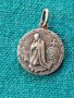 Сребърен медальон, снимка 4