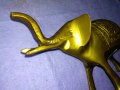 СИМПАТИЧНА КЪСМЕТЛИЙСКА ДЕКОРАТИВНА ОРНАМЕНТИРАНА МЕСИНГОВА ФИГУРКА СЛОНЧЕ 42696, снимка 8