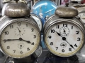 Лот Стар механичен часовник будилник Junghans kienzle haller 8 броя, снимка 2