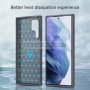 Samsung Galaxy S22 Ultra 5G Противоударен Силиконов Гръб - Карбон, снимка 13