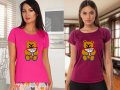 Тениска GUESS Bear принт,Модели,цветове и размери, снимка 4