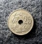 25 центимес Белгия 1926