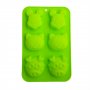 833 Силиконова форма за мъфини кексчета с дисни герои Мики Маус Кити Прасе , снимка 10