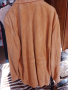 чисто ново мъжко сако от естествена кожа - бежов велур, снимка 2
