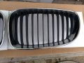 Предни решетки / бъбреци за BMW 1 E87 LCI E81 E82 E88 хром/черно, снимка 3