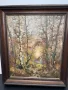 Авторска картина с рамка J  J Foulon №6806 , снимка 2