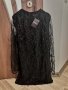Черна рокля с пайети , снимка 4