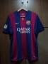 Barcelona Neymar Jr Home 2014 2015 Nike XL оригинална тениска фланелка екип Неймар Барселона , снимка 2