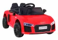 Audi R8 12V – Детска акумулаторна кола, Червена, EVA гуми, снимка 1