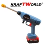 Акумулаторна Водоструйка KraftWorld с 2 Батерии Налягане 26 бара + Kонтейнер за Препарат и Аксесоари, снимка 3