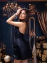 Черна Дамска Рокля , снимка 5