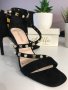 Дамски официални сандали на ток , 36 размер, снимка 1 - Дамски елегантни обувки - 37910466