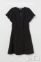 Дамска черна рокля Н&М , снимка 1 - Рокли - 36756233