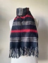 Черен, кариран шал от 100 % кашмир, снимка 2