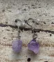 Обеци от аметист, снимка 4