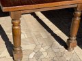 продавам стара масивна маса 180х90х75, снимка 5