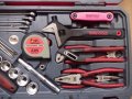 TENG TOOLS куфар качествена гидория 3/8 79части вложки отвертки клещи, снимка 6