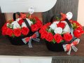Кошници със сапунени цветя, снимка 1
