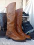 дамски ботуши VIA VAI® Leather Boots HELL Brown original,100% супер висококачествена естествена кожа, снимка 16