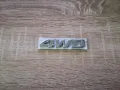 сребриста емблема Hyundai 4WD, снимка 1
