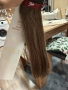 Индийска естествена коса 110гр.50см., снимка 2