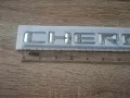 сребрист надпис емблема Jeep Grand Cherokee , снимка 6