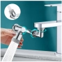 Универсален удължител за кран.  1080° Аератор  Удължаваща дюза за вода 22/24 мм, снимка 1