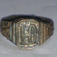 Старинен пръстен сачан над стогодишен - 67011, снимка 1 - Пръстени - 29011924