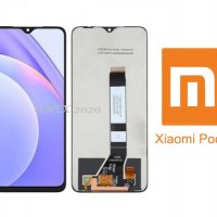 Нов 100% Оригинален LCD Дисплей за Xiaomi Redmi 9T / Poco M3 2020 Тъч скрийн Черен Service Pack, снимка 1 - Резервни части за телефони - 34620282
