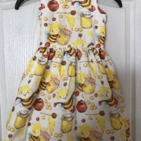 Детска рокля с шапка на пчелички, снимка 6 - Детски рокли и поли - 38171655