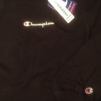 Нов суичър Champion Womens Script Logo Cropped Boxy Sweatshirt, снимка 8 - Суичъри - 43766228