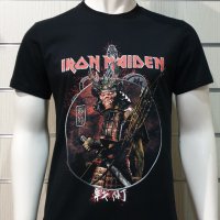 Нова мъжка тениска на музикалната група IRON MAIDEN - Senjutsu Samurai Eddie Snake Death  , снимка 9 - Тениски - 35622768