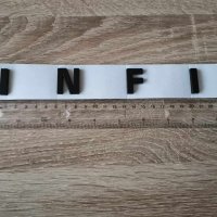 черен надпис емблема Инфинити Infiniti, снимка 3 - Аксесоари и консумативи - 44118751