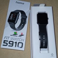 Смарт фитнес часовник  Hama Fit Wafch 5910 , снимка 7 - Мъжки - 43741503