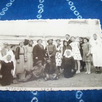 Стара картичка-снимка Ортакьой 1938г. детска театрална група, снимка 1 - Други ценни предмети - 34793477