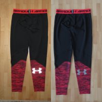 Under Armour Coolswitch Compression Leggings BlackRed, снимка 3 - Спортни дрехи, екипи - 37183598