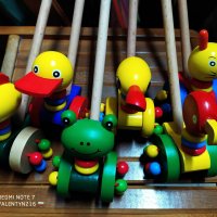 Играчка за бутане - дървена - различни модели, снимка 2 - Игри и пъзели - 28566780