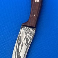 Нож от Дамаска стомана, снимка 4 - Ножове - 44014698